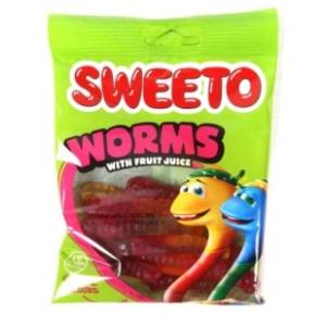 Gumene bombone SWEETO crvi 80g