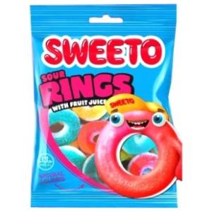 Gumene bombone SWEETO prstenovi 80g