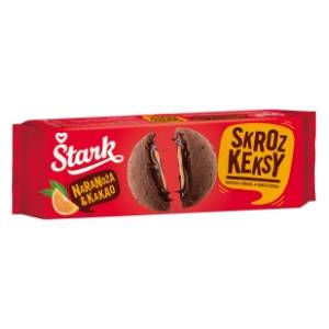 Keks ŠTARK skroz keksy kakao narandža 135g