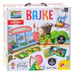 Kreativna igra Montesori oživi svoje priče iz bajke LISCIANI