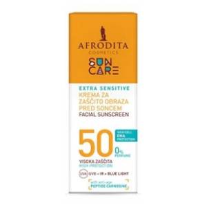 Krema za sunčanje AFRODITA Sensitiv SPF50+ 75ml