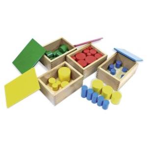 Kutija sa cilindrima MONTESSORI 4kom
