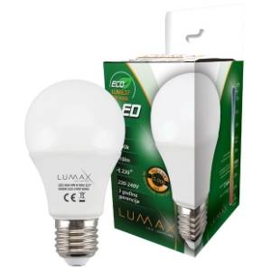 LUMAX LED sijalica E27 9W 4000K