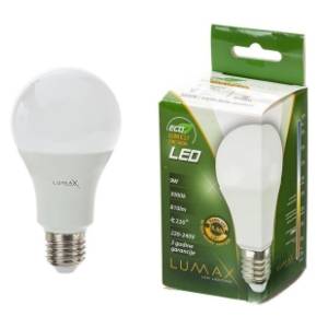 LUMAX LED sijalica E27 9W (60-80W) Eco 3000K
