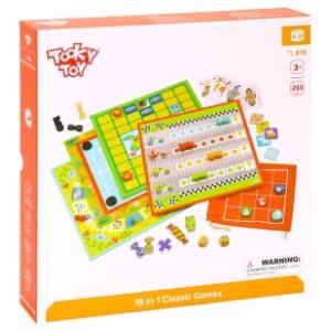 Montessori igre 18u1 Pertlanje životinja TOOKY TOY