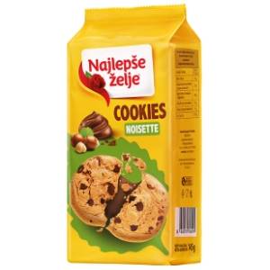 NAJLEPŠE ŽELJE Cookies noisette 145g Štark