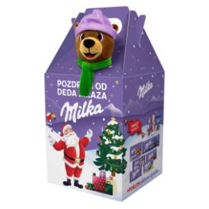 Novogodišnji paketić MILKA Xmas lutkica 978,5g