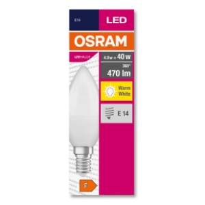 OSRAM LED sijalica E14 4,9W (40W) Classic B 2700K