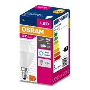 OSRAM LED sijalica E14 7W (60W) 6500K