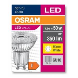 OSRAM LED sijalica GU10 4,3W 3000K