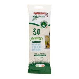 Papirne slamčice Bio nature SAMURAI 30kom