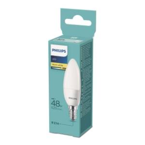 PHILIPS LED sijalica E14 6W (48W) B35 WW FR ND 1PF/12