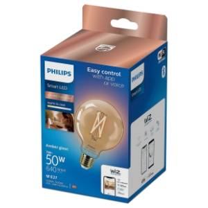 PHILIPS LED smart sijalica E27 50W G95 PHI WFB Amb 1PF/6