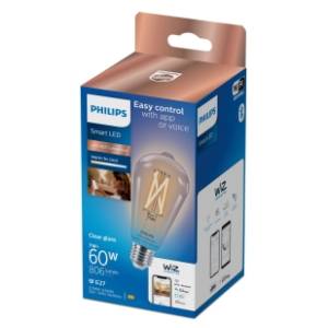 PHILIPS LED smart sijalica E27 7W PHI WFB ST64 CL 1PF/6