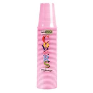 Plastične čaše DOPLA 200ml 50kom roze