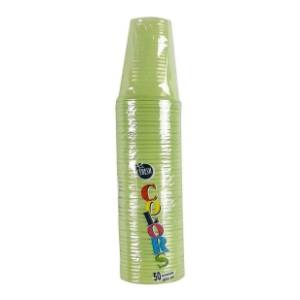 Plastične čaše FRESH 200ml 50kom zelene