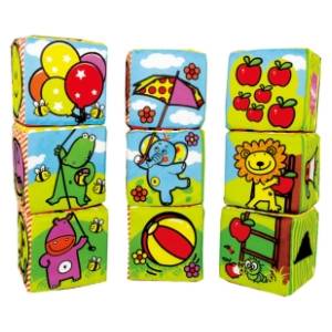Plišane kocke BIBA TOYS