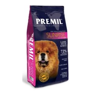 PREMIL Sunrise hrana za pse jagnjetina, pačetina i tuna 15kg