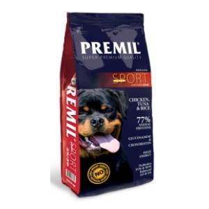 PREMIL Super sport piletina i tuna 15kg