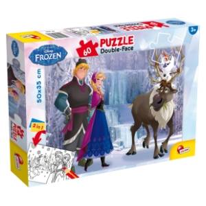 Puzzle Frozen the Iceland 2u1 složi i oboji LISCIANI