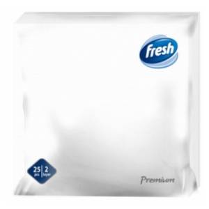 Salvete FRESH Premium bele 2sloja 25kom