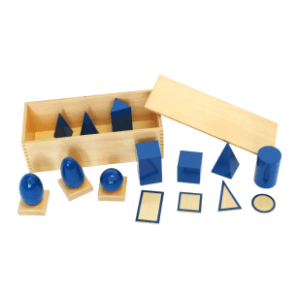 Set geometrijskih tela MONTESSORI