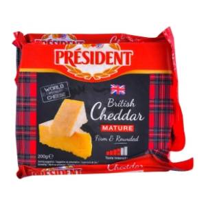 Sir PRESIDENT mature cheddar 200g