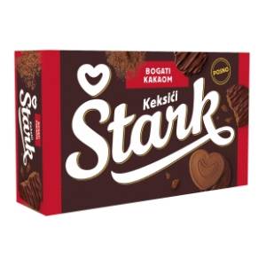 ŠTARK Keksići kakao preliv 200g