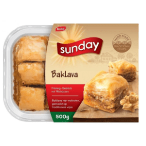 SUNDAY baklava sa orasima i puterom 500g