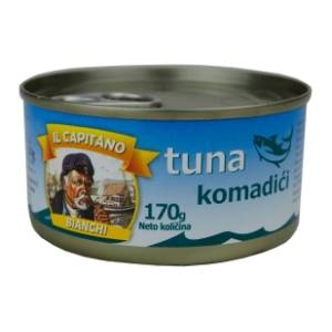 Tunjevina IL CAPITANO komadići 170g