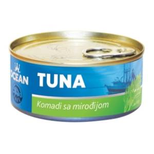 Tunjevina OCEAN komadi sa mirođijom 160g