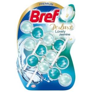 WC osveživač BREF DeLuxe jasmine 3x50g
