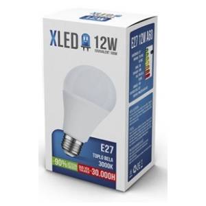 XLED LED sijalica E27 12W 3000K