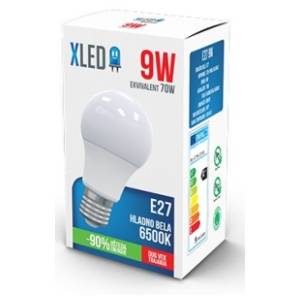 XLED LED sijalica E27 9W 6500K