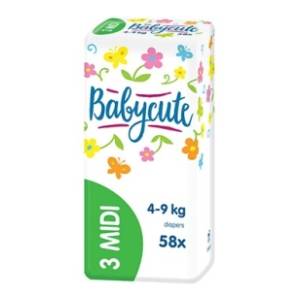 BABYCUTE pelene Midi 3 58kom