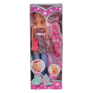 Barbie lutka Welcome baby STEFFI LOVE