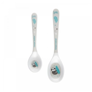 CANPOL BABIES Set kašičica Melamine exotic animals sivi 2kom 