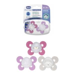 CHICCO noćna laža Comfort za devojčice (16-36m) 2kom