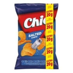 Čips CHIO salted 130g+20g gratis