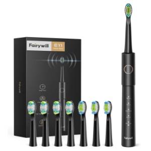 FAIRYWILL E11 električna sonična četkica za zube i 8 nastavaka