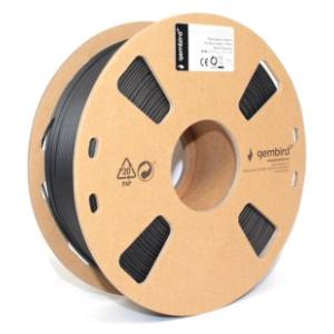 GEMBIRD 1,75mm kotur 1kg crni filament za 3D štampač