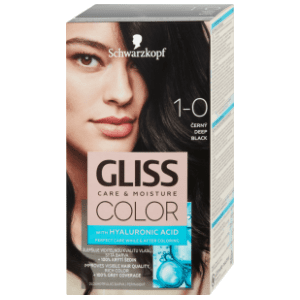 GLISS Care & Moisture farba za kosu 1.0 intenzivno crna