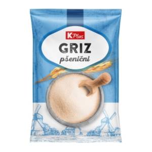 Griz K PLUS pšenični 400g