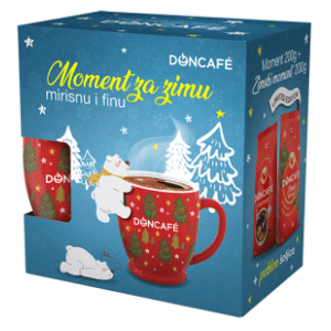 Kafa DONCAFE Moment 200g i zimski moment 200g + šolja