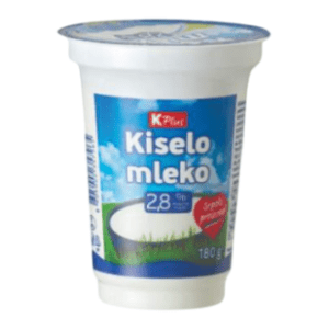 Kiselo mleko K PLUS 2,8%mm 180g
