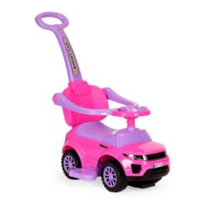 LORELLI BERTONI guralica auto Off road ride on + handle pink