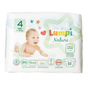 LUMPI pelene nature 4 maxi 32kom