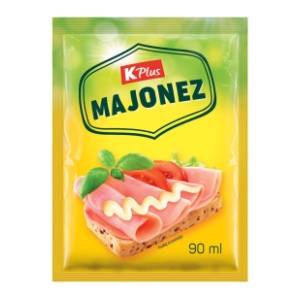 Majonez K PLUS delikates 90ml