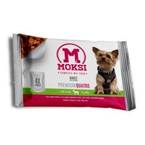 MOKSI sos za pse jagnjetina 4x100g