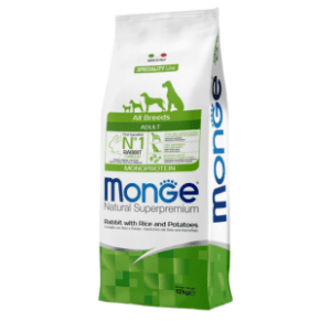 MONGE All breesd adult zečetina pirinač i krompir 12kg